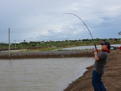 2014.07.22　　　　タイ・バンコク釣り堀釣果報告