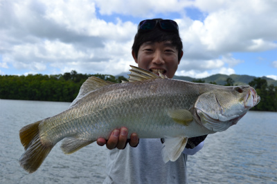 2017.01.11　　　　オーストラリア・ケアンズ・バラマンディ釣果報告
