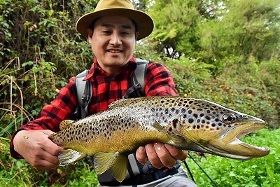 2024.6.26　　　　ニュージーランド北島・トラウトミノーイング釣果報告